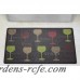 Chef Gear Wine Typography Anti-Fatigue Cushioned Chef Kitchen Mat CGER1037